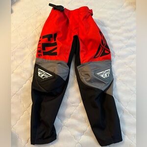 Fly Racing Kids Motorbike Pants, size 22